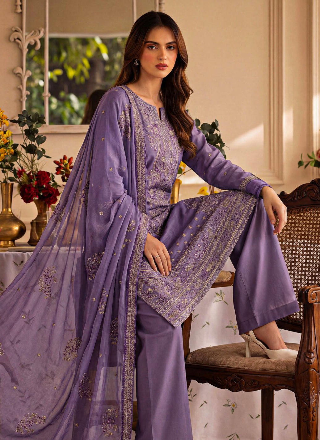 Rani by Mahay | Unstitched Embroidered Wedding Collection - 2026 (D-06)