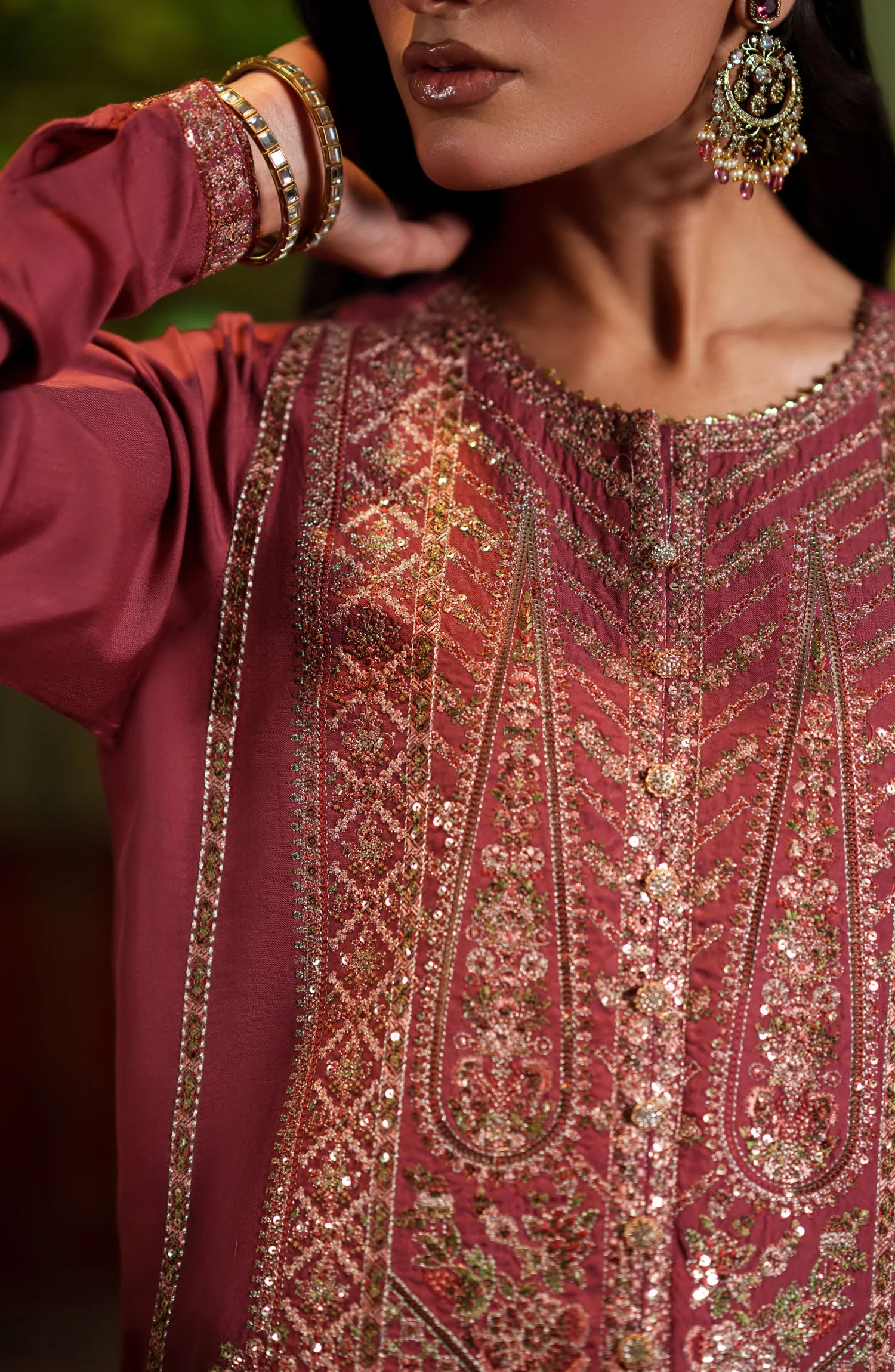 Elara by Casual Lite | Stitched Embroidered Viscose Silk Collection - 2026 (MARIBEL)