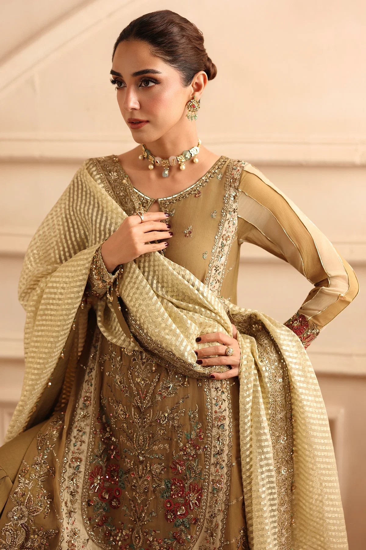 Dastan e Jashan by Charizma | Unstitched Luxury Formal Chiffon Vol-01 Collection - 2026 (DJW6-06)