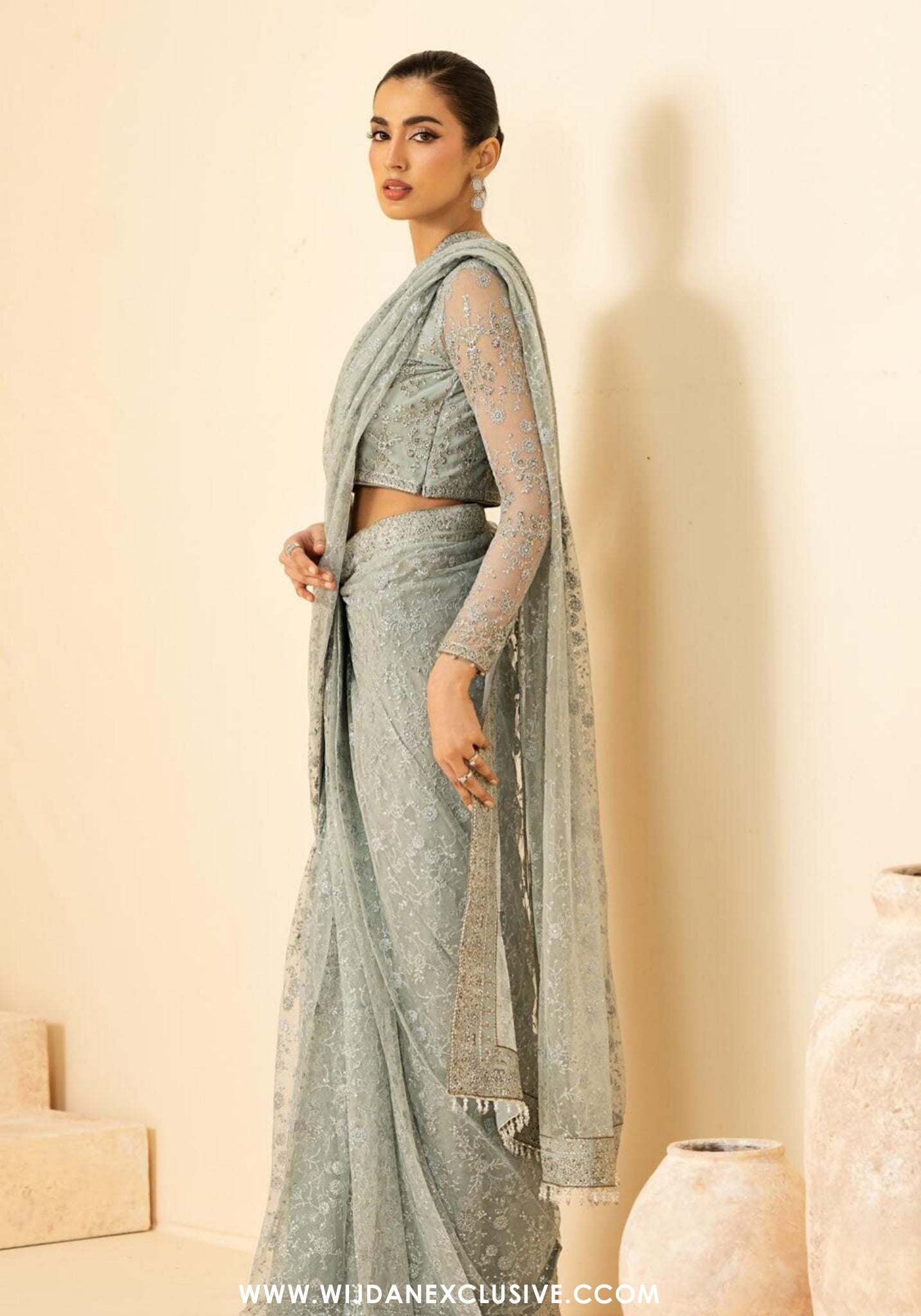 Riwayat by Zarif | Unstitched Formal Chiffon Collection - 2026 (MINTARA)