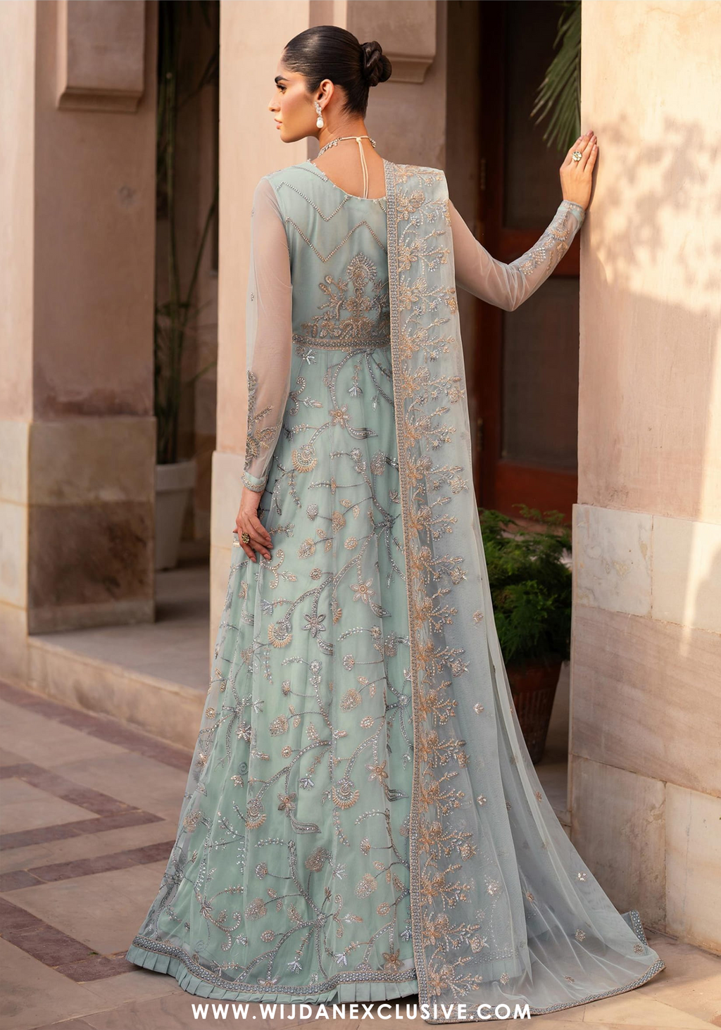 Sahiba Embroidered Net Formals - 2025 by Zarif SBA-06 INEESA
