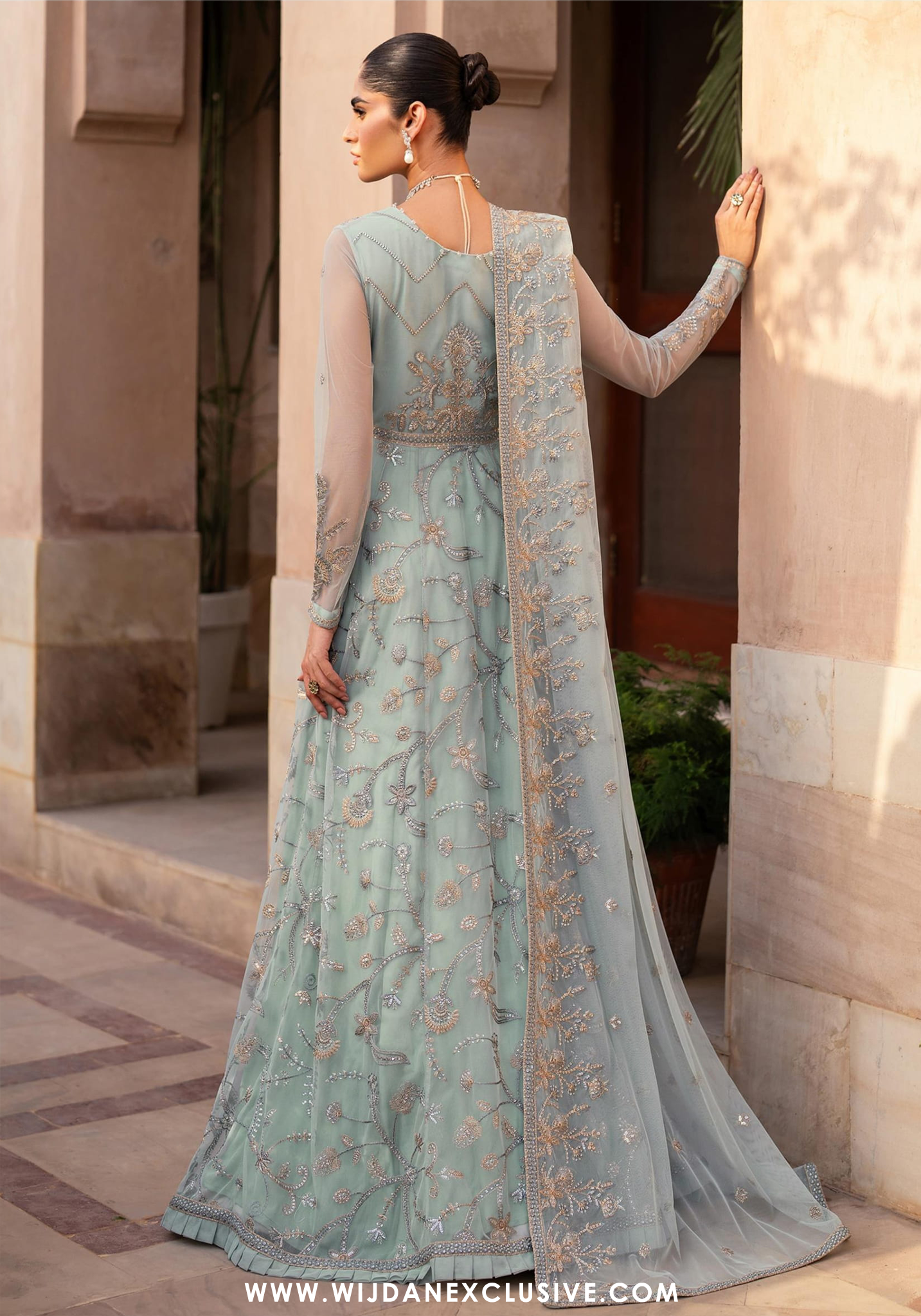 Sahiba Embroidered Net Formals - 2025 by Zarif SBA-06 INEESA