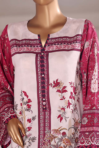 Sadabahar Stitched Printed Viscose 2PC Set Collection - 2025 (RED)