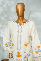 Bin Saeed Stitched Applique Kari Luxury 3pc Collection - 2026 (D-06)