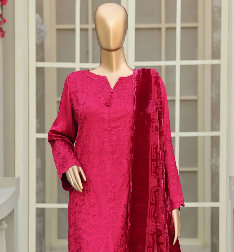Royel Needleuork by HZ Textile | Unstitched Velevet Embroidered Collection'26 (D-06)
