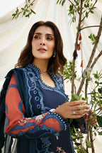 Afrozeh Unstitched Luxury Embroidered A-Lawn Edit'26 (AVAIA)