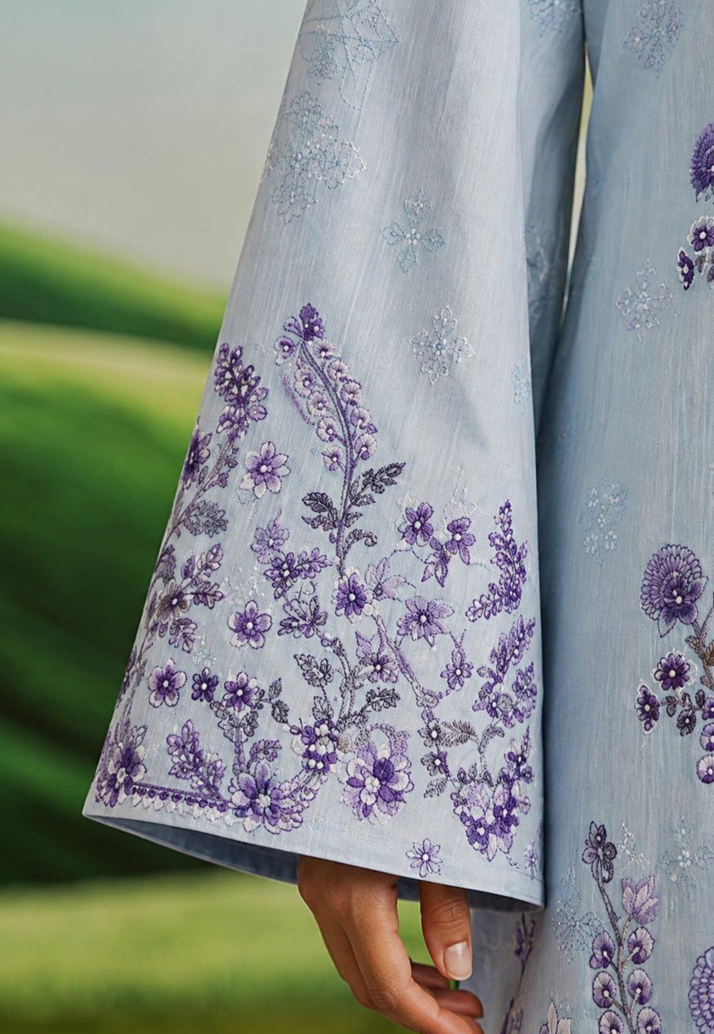 Sadabahar Stitched Printed Lawn Vol-14 Collection – 2026 (D-06)