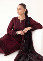 Saffron by Wijdan | Unstitched Embroidered Luxury Palachi Collection'26 (D-2546)