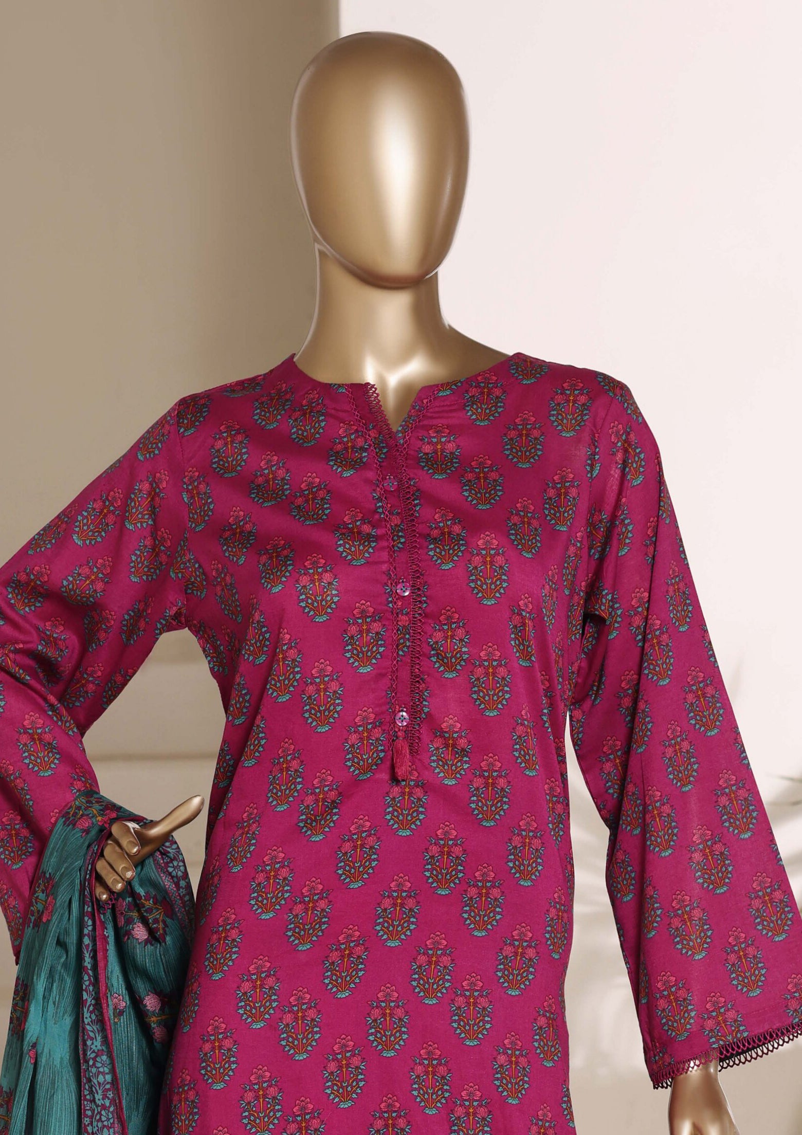 Sadabahar Stitched Printed Lawn Vol-06 Collection - 2026 (D-06)