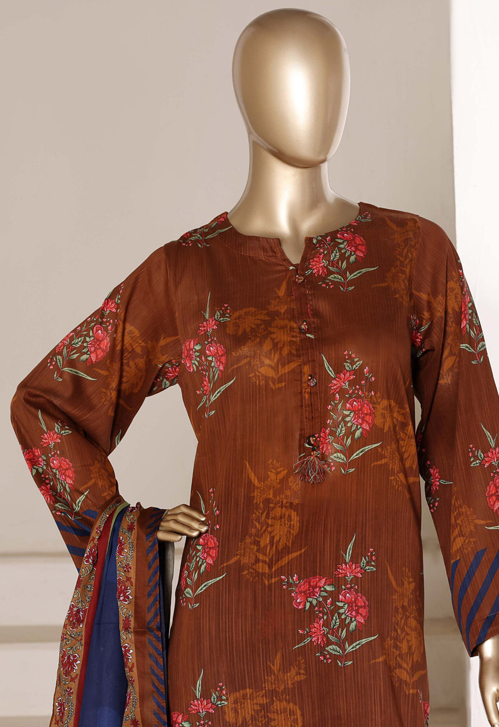 Sadabahar Stitched Printed Lawn Vol-07 Collection - 2026 (D-06)