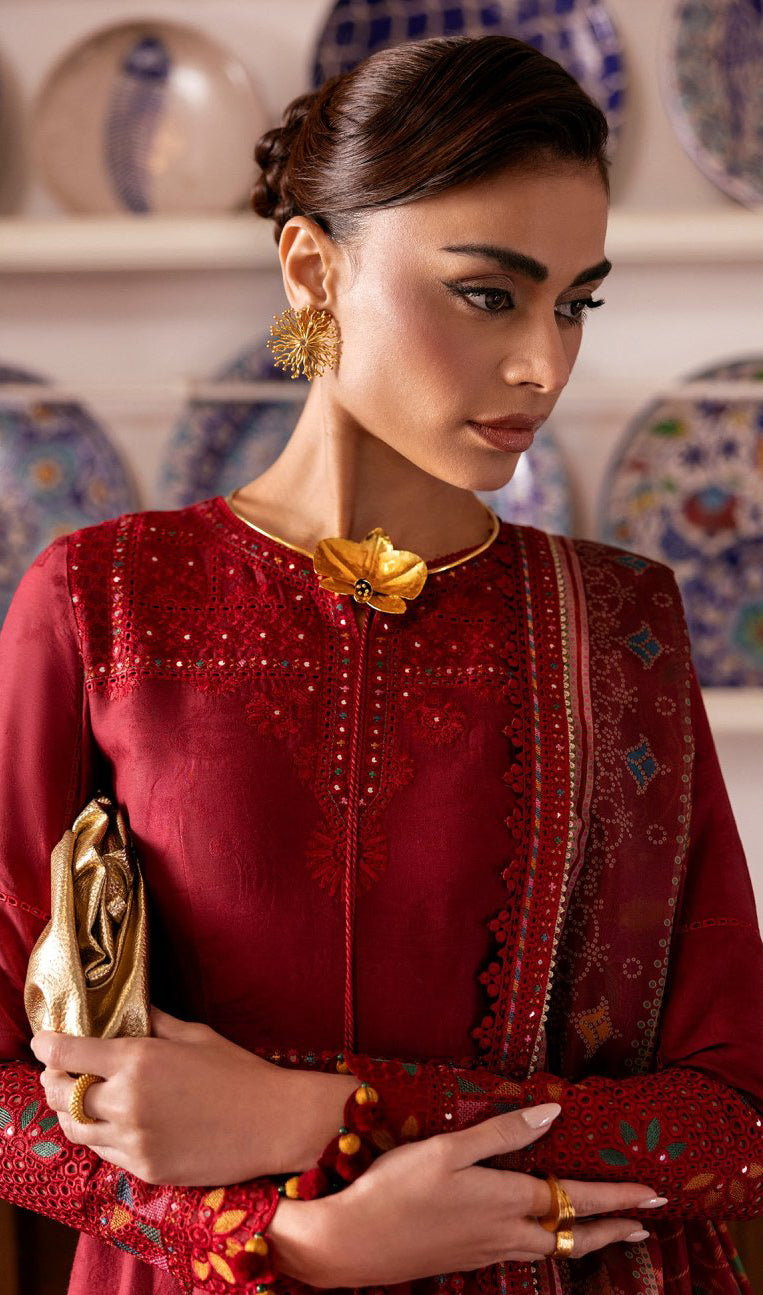 Shahkaar by Jazmin | Unstitched Luxury Eid Lawn S'S - 2026 (D-06)