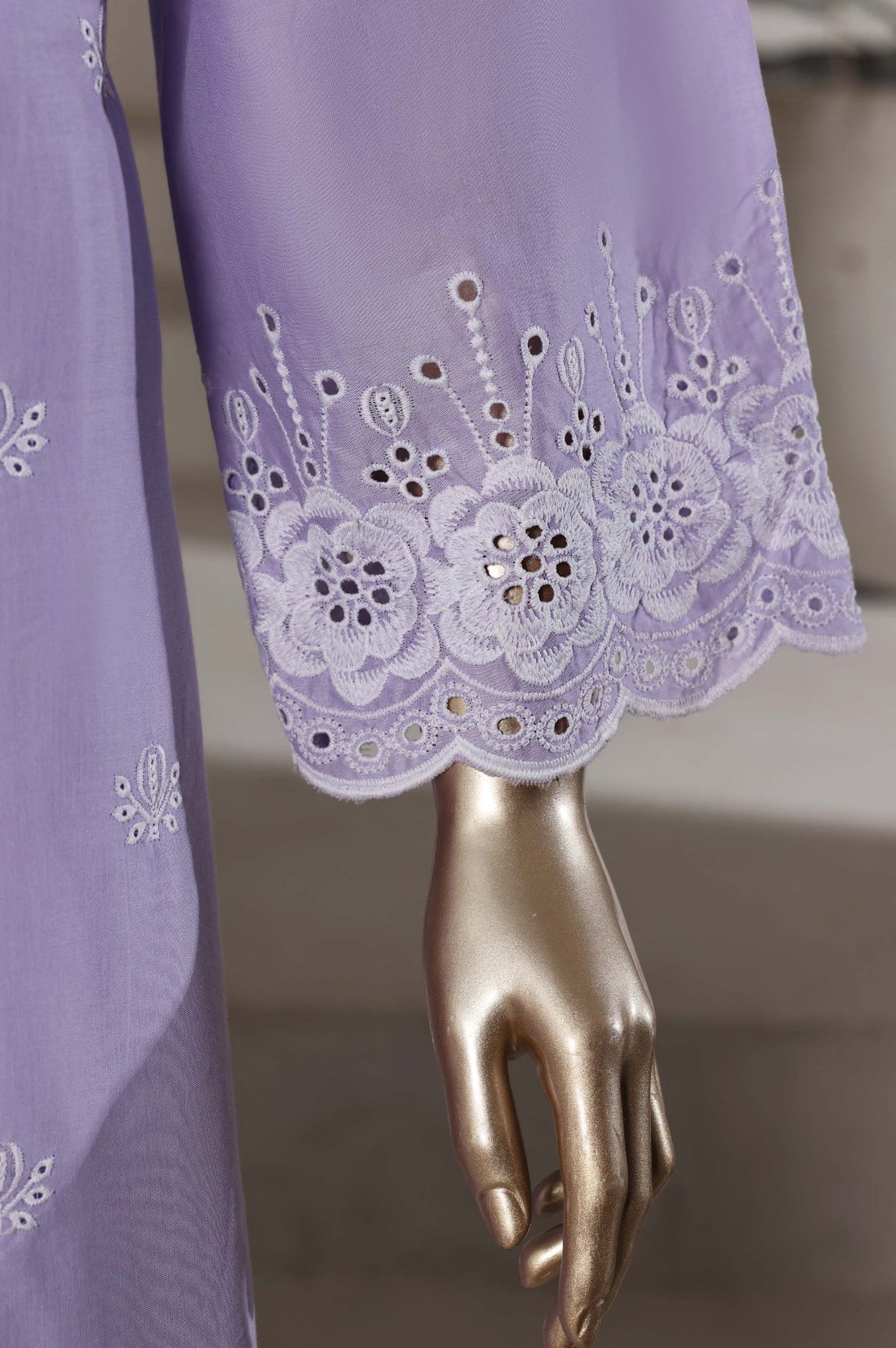 Sadabahar Chikankari Stitched Laser Work Vol-II Collection - 2026 (D-06)