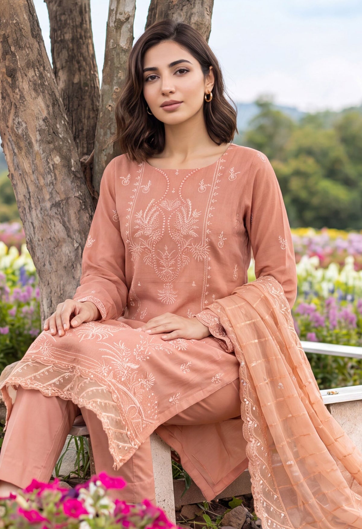 Dhamak by Wijdan | Unstitched Exclusive Embroidered Jacquard Collection'26 (D-06)