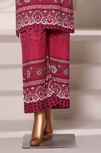 Sadabahar Stitched Printed Viscose 2PC Set Collection - 2025 (RED)
