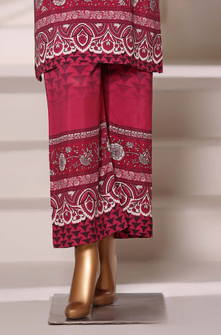 Sadabahar Stitched Printed Viscose 2PC Set Collection - 2025 (RED)