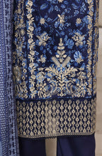 Sadabahar Signature Stitched Embroidered Lawn Vol-IV Collection - 2026 (D-06)