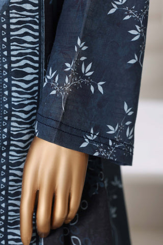 Sadabahar Stitched Printed Khaddar Vol-03 Collection - 2025 (BLUE)