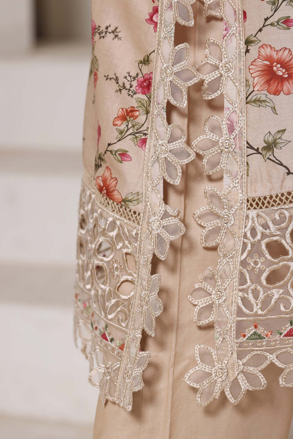 Sadabahar Stitched Embroidered Festive Lawn Vol-02 Collection - 2026 (D-06)