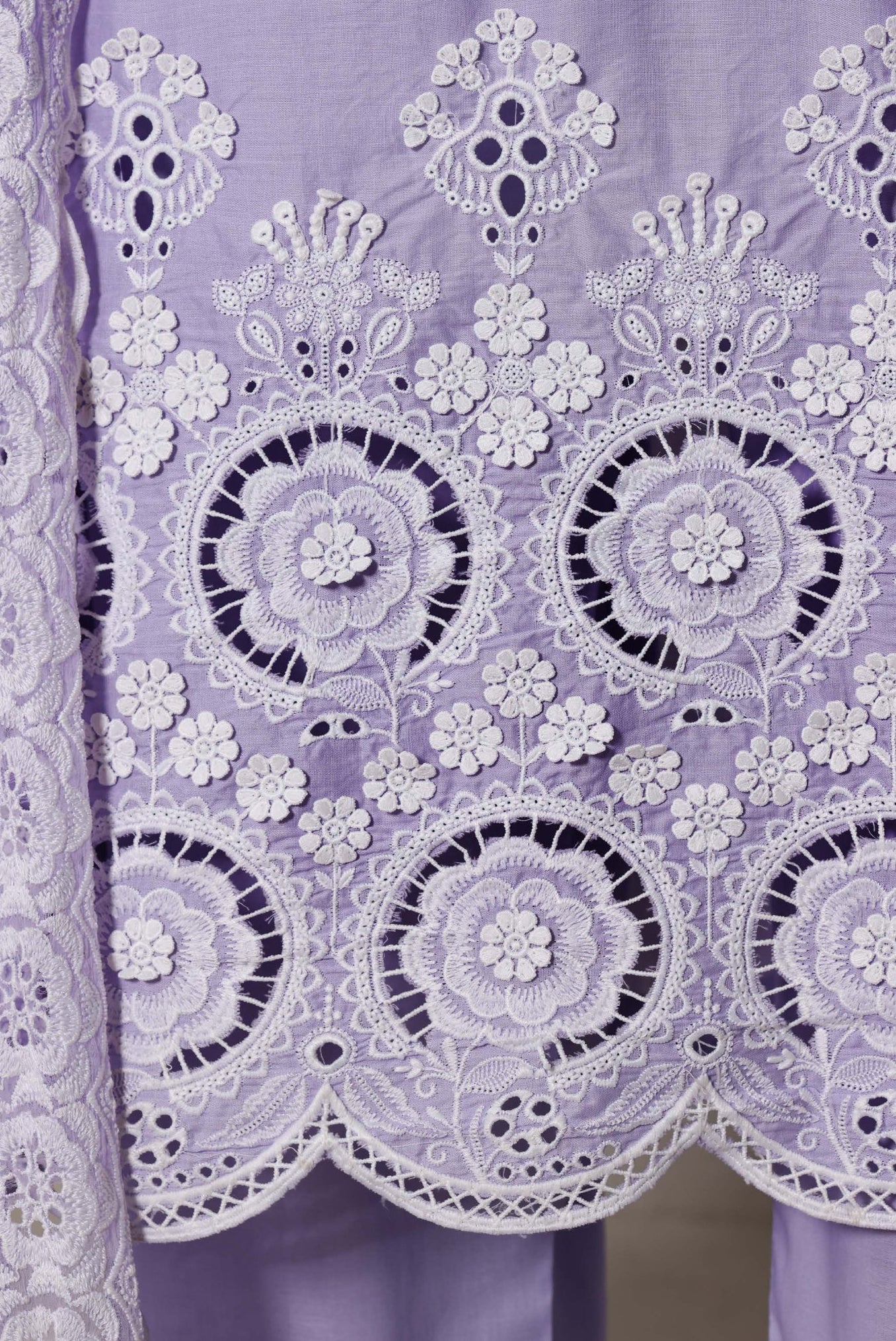 Sadabahar Chikankari Stitched Laser Work Vol-II Collection - 2026 (D-06)