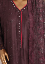 Aifa Dynasty Chikankari Unstitched Luxury Lawn Collection - 2026 (D-06)