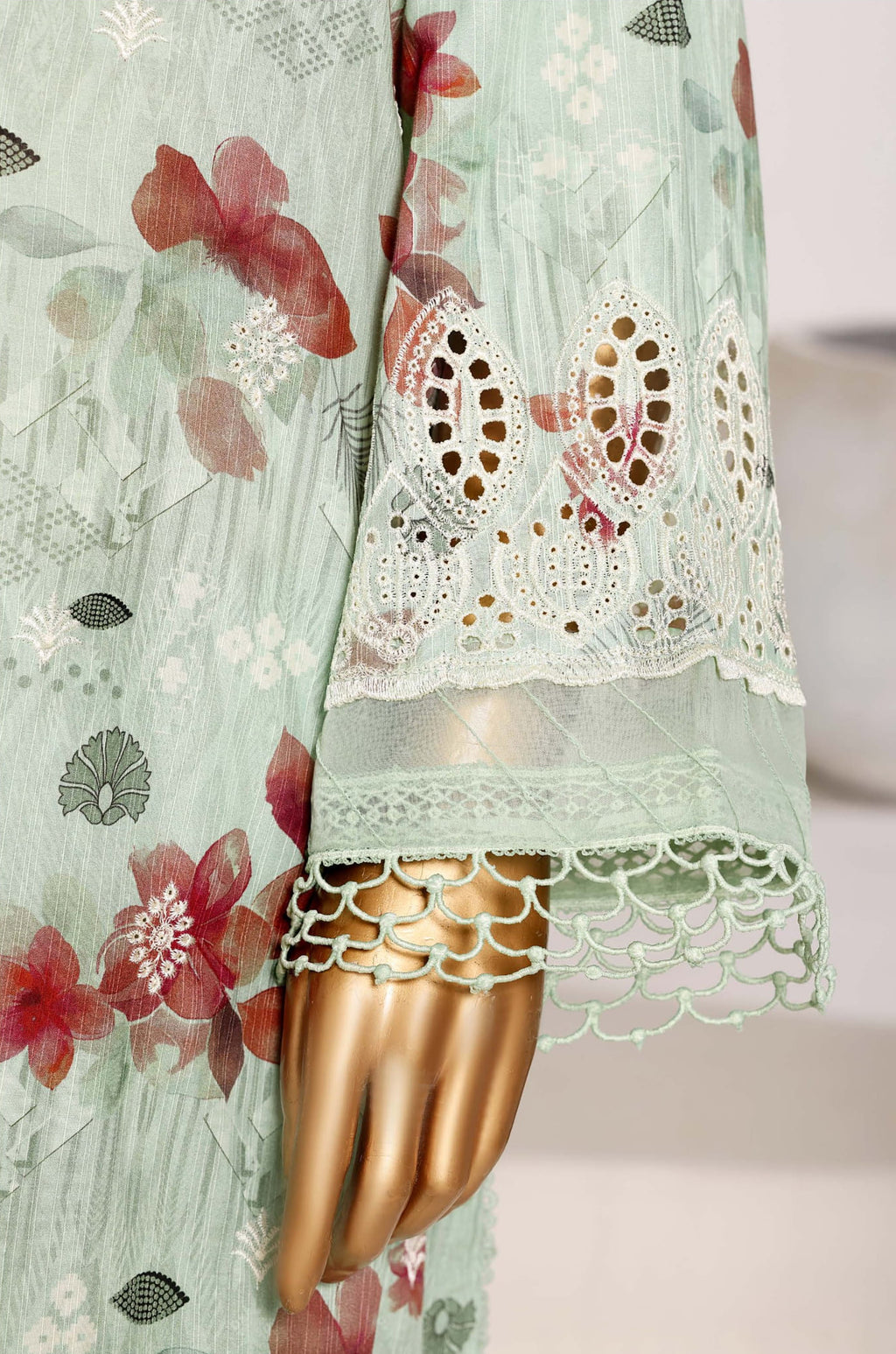 Sadabahar Stitched Laser Fusion Chikankari Vol-I Collection - 2026 SB26LF-06