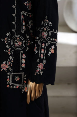 Sadabahar Vybe Stitched 2PC Co-Ords Winter Collection - 2025 (BLACK)