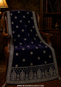 Mehfil-e-Noor Velvet Embroidered Women's Shawl Collection - 2026 (D-06)