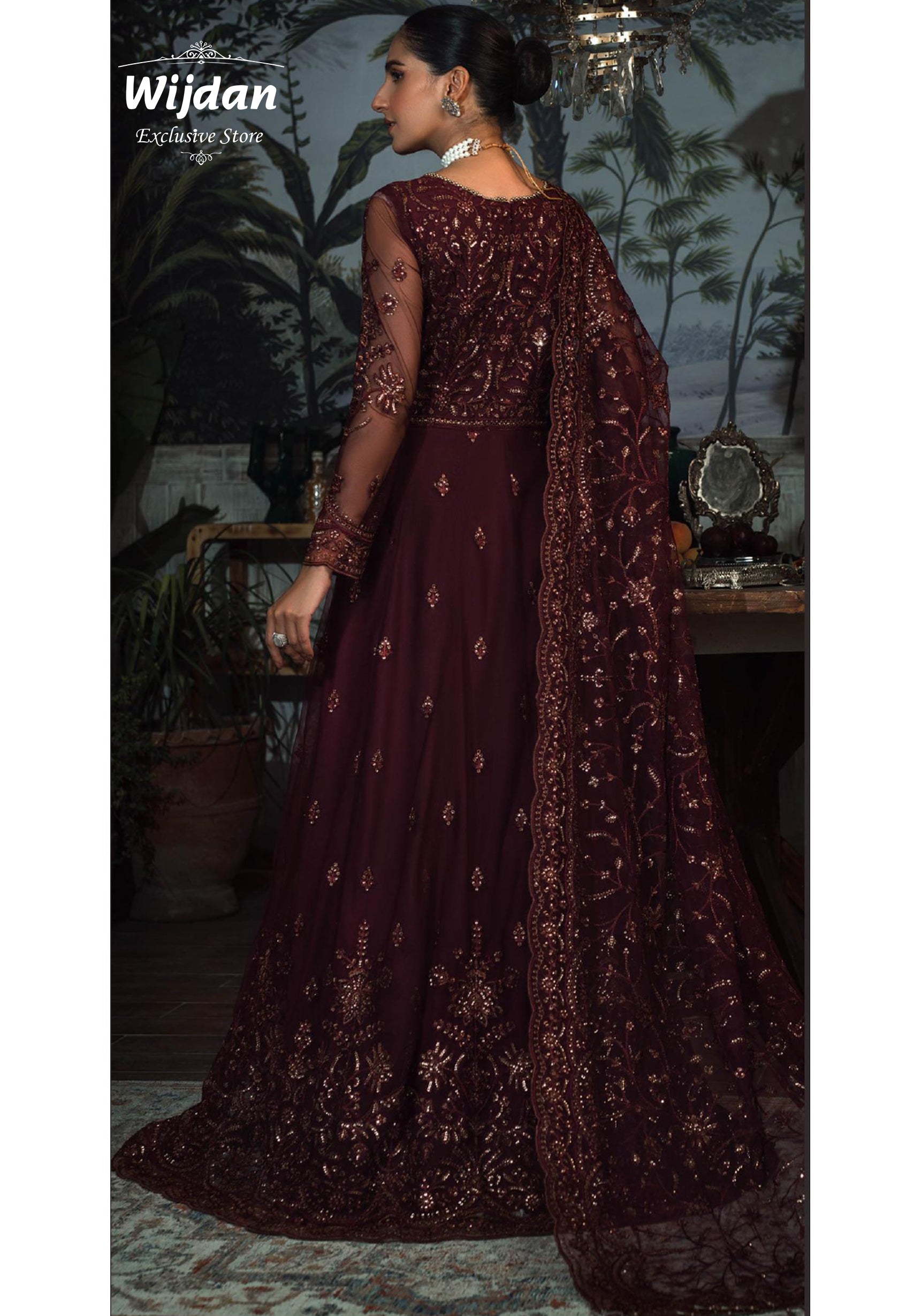 La Rosella Luxury Formal Collection by Zarif ZLR-06 CARMINE