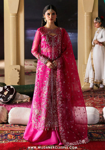 Pakeezah Unstitched Luxury Formals - 2025 by Mahnur PK-01 ROSHANEH