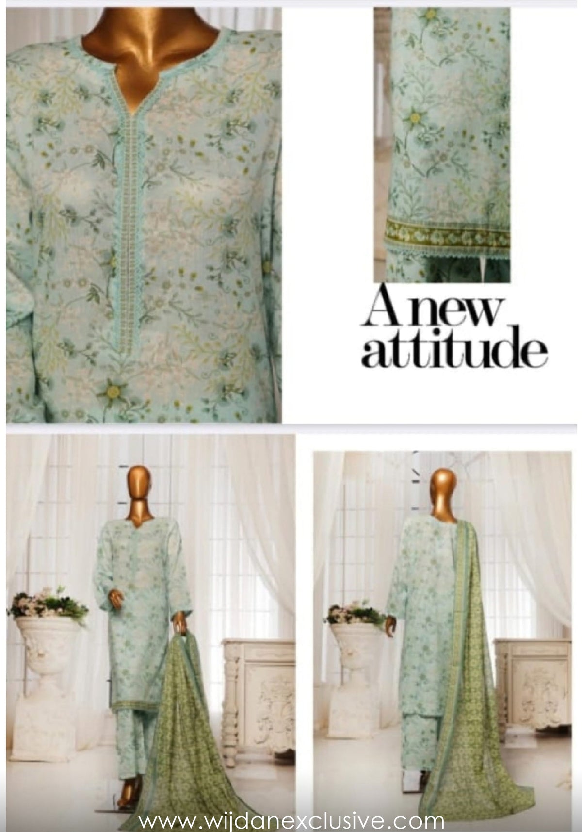 Bin Saeed Exclusive Printed 3PC Lawn Collection'25 Vol-09 D-06