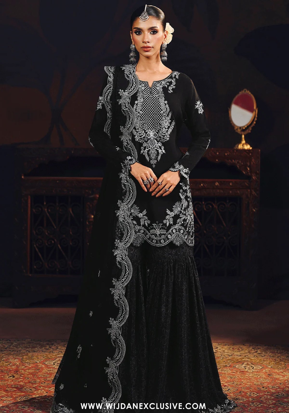 Suroor by Ramsha | Unstitched Embroidered Festive Formal Coll'26 (SR-106)