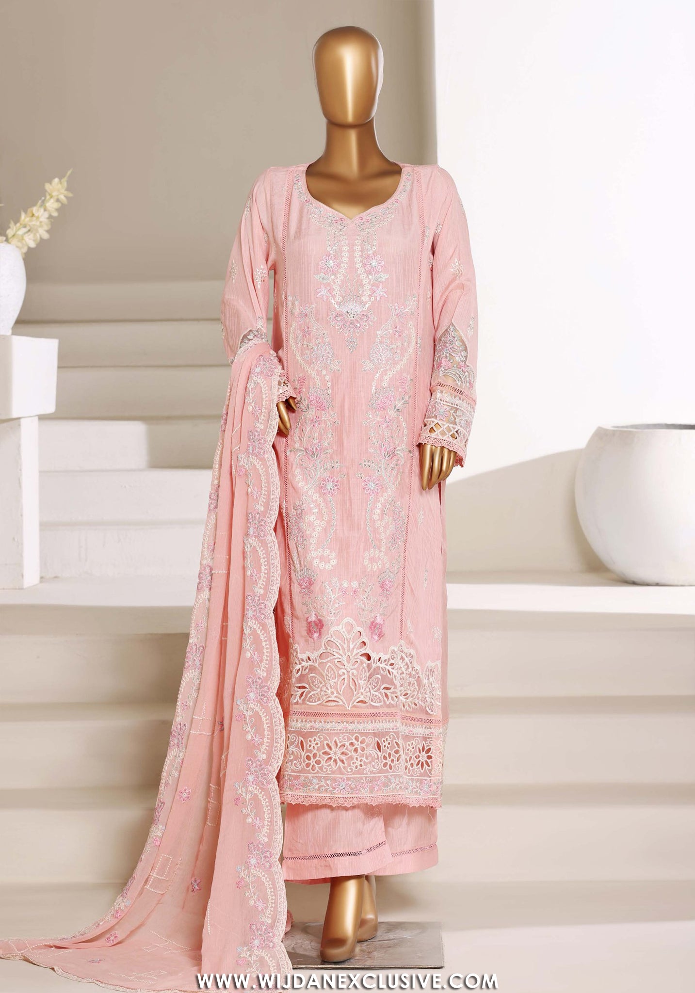 Sadabahar Stitched Luxury Embroidered Festive Viscose Vol-I Collection - 2026 SB26LEV-06