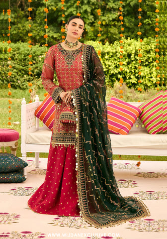 Shehnai by Alizeh | Unstitched The Festive Edit - 2025 AF-ZN-2216-Ghoomar