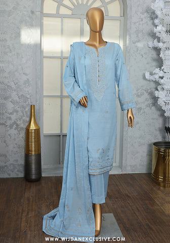 HZ Valencia Unstitched Embroidered Jacquard Vol-II Winter Collection - 2025 VJE-14