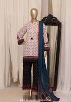 Sadabahar Stitched Printed Khaddar Collection - 2026 (D-06)