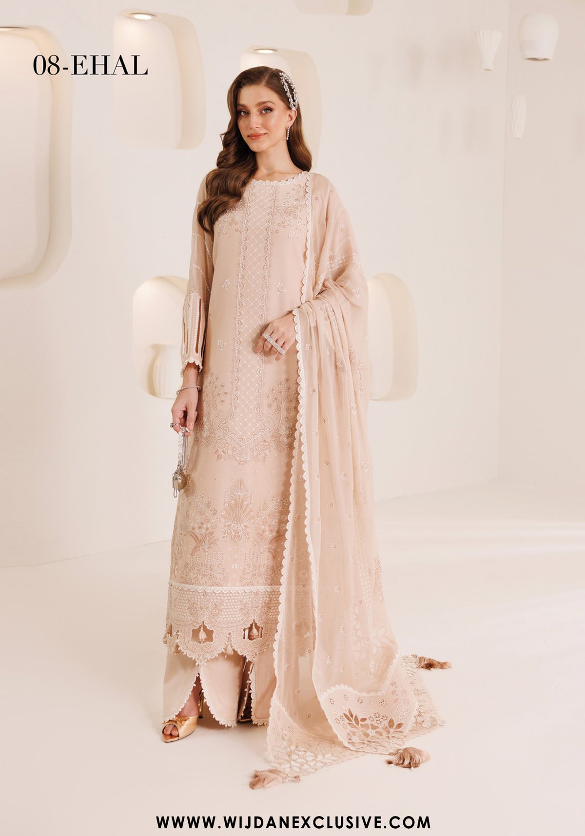 Dhagaay Unstitched Chiffon Collection - 2025 by Alizeh DHG-5036 EHAL