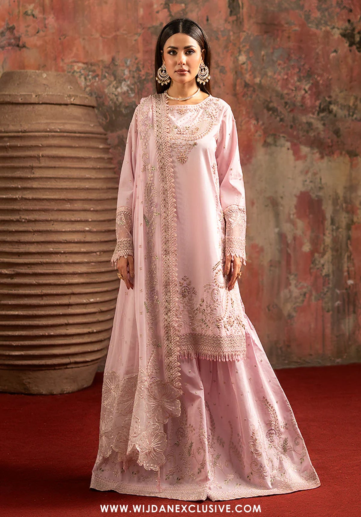 Zarqon by Zebtan | Unstitched Luxury Essential Collection - 2025 ZQ-03