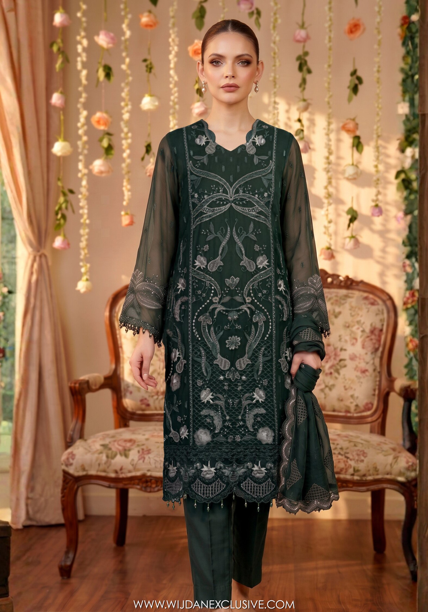Anaya Noor by Zebtan | Unstitched Luxury Formal Vol-02 Collection - 2026 (AN-06)