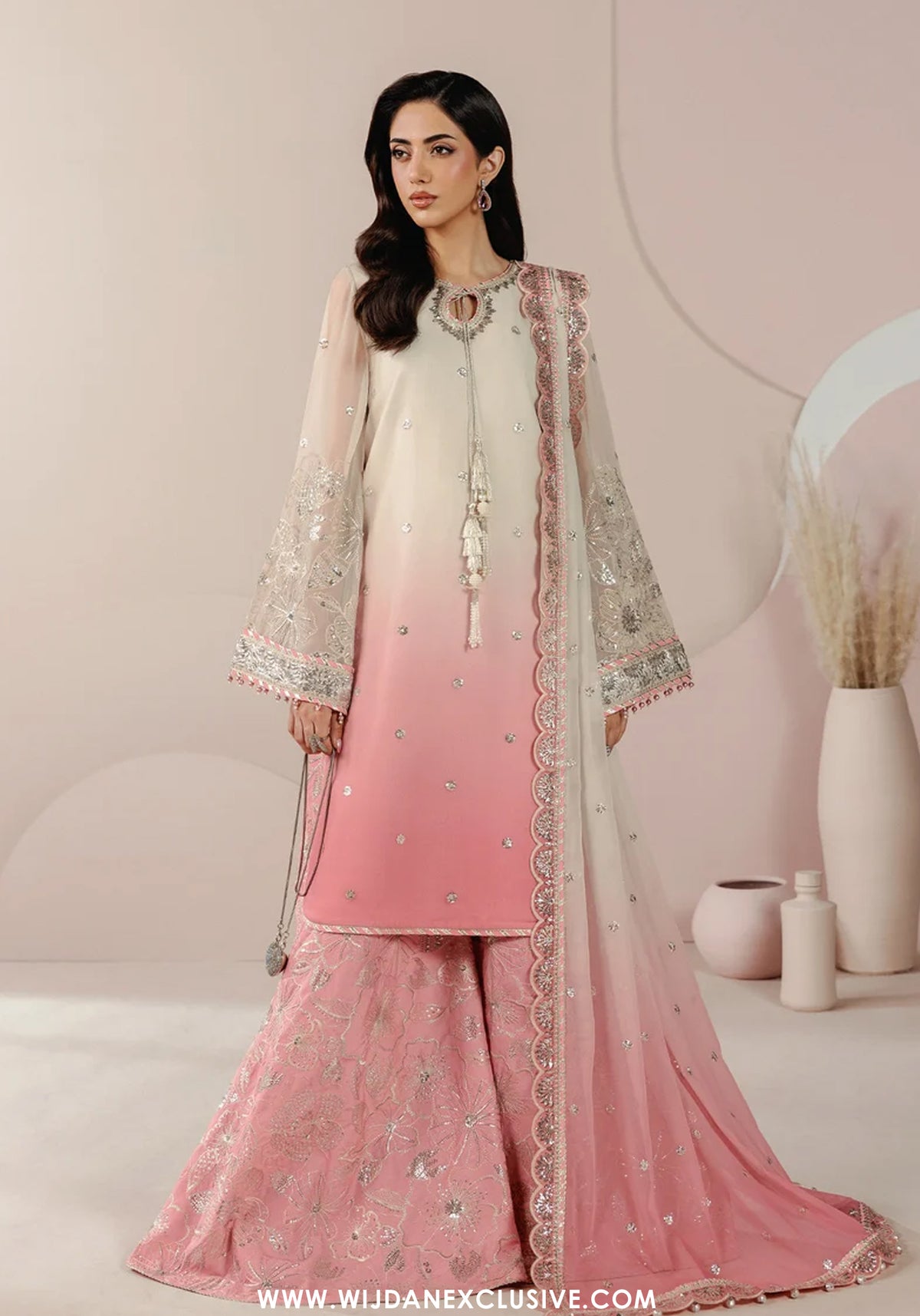 Roselle by Zarif | Unstitched Embroidered Formal Collection - 2026 (BLISS)