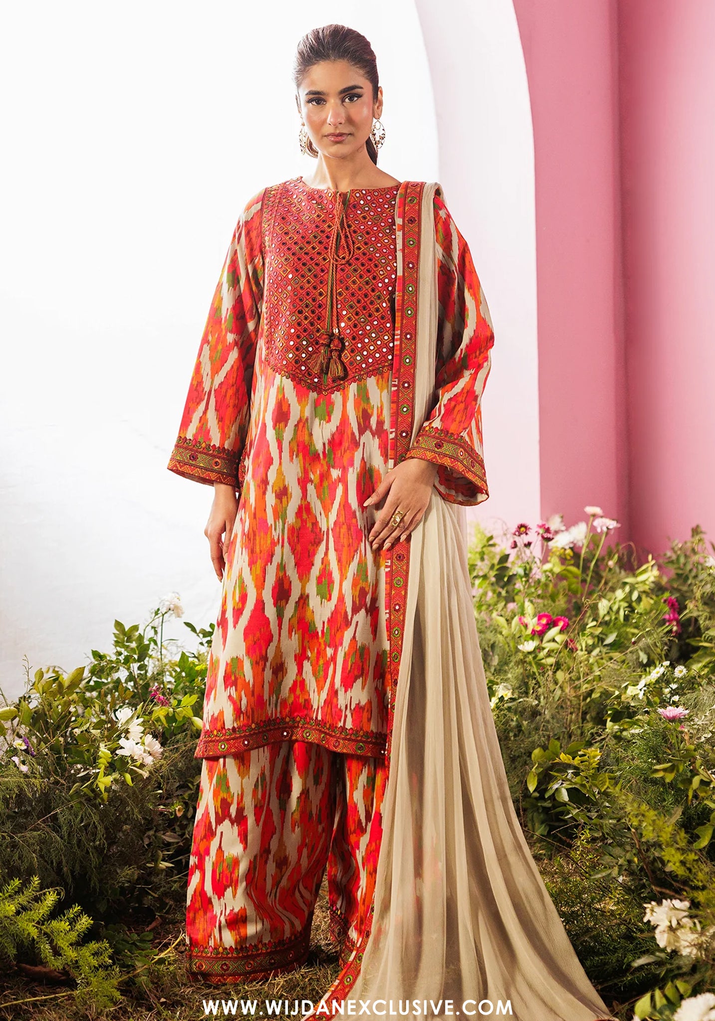 Rang e Bahar by Charizma | Unstitched Embroidered Lawn Vol-I Collection - 2026 (CRB6-08)