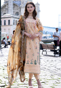Sunshine Bloom Premium Unstitched Embroidered Collection - 2026 (D-06)