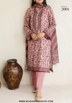 VS Daman Unstitched 3PC Digital Cambric Collection - 2025 D-2004