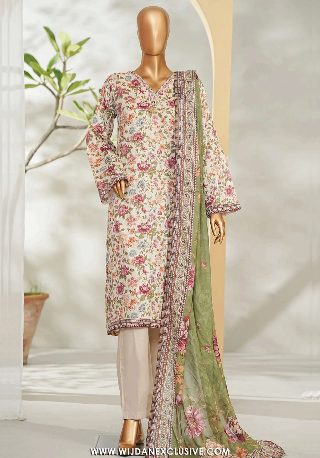 Bin Saeed Stitched Exclusive Printed Lawn Vol-II Collection - 2026 BS26PL-06