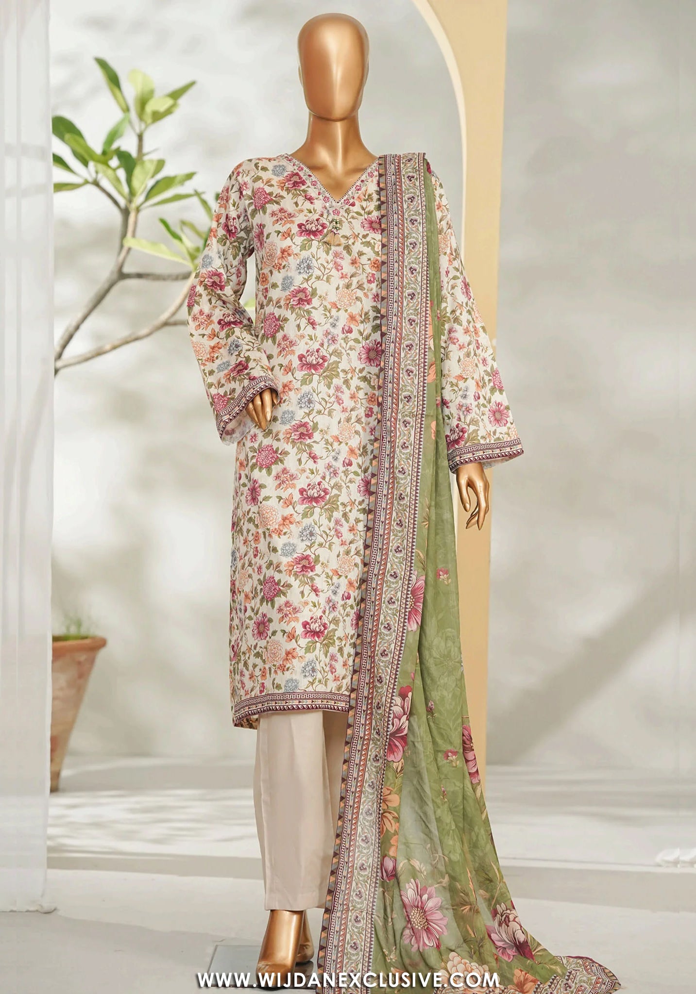 Bin Saeed Stitched Exclusive Printed Lawn Vol-II Collection - 2026 BS26PL-06
