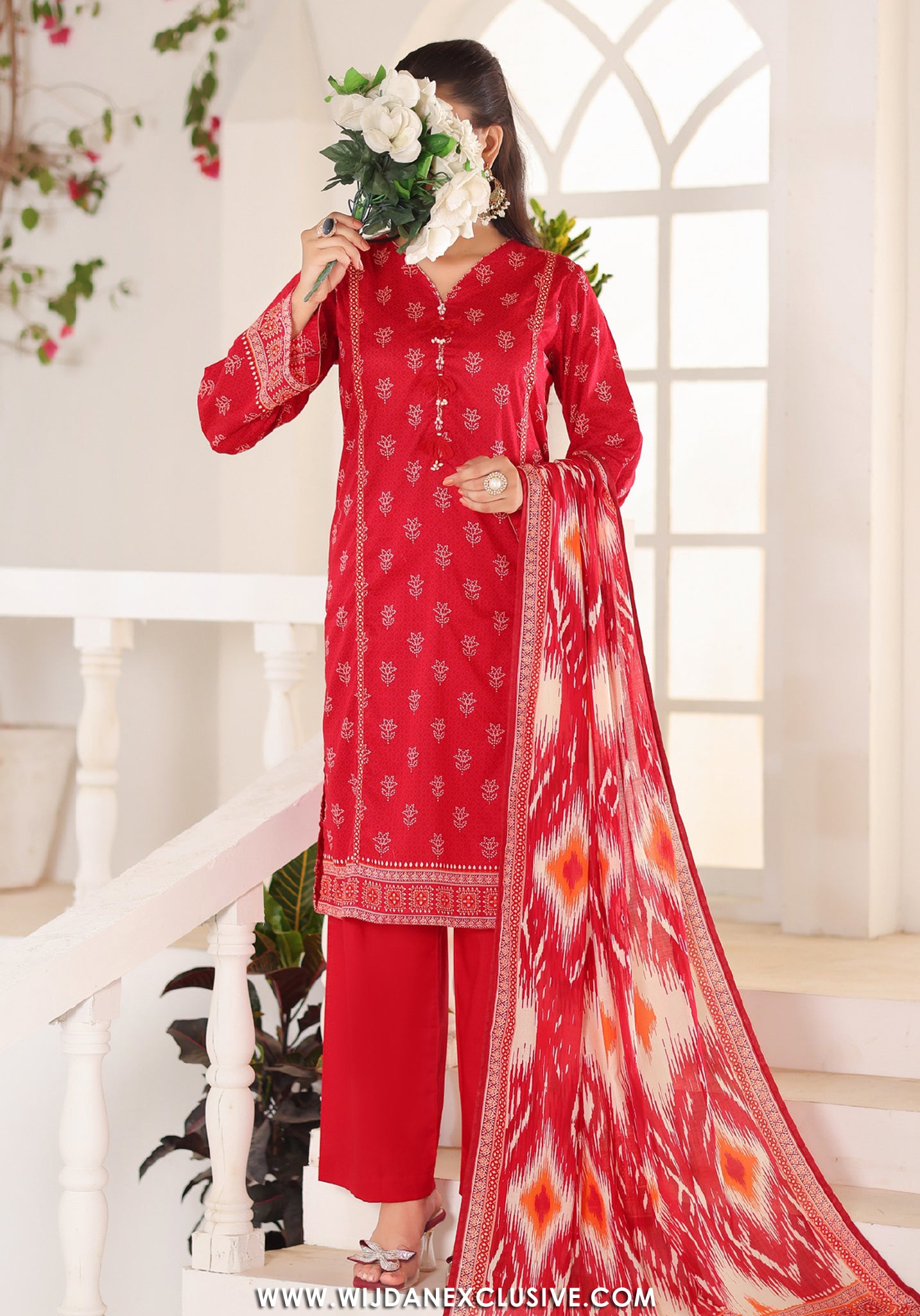 Maya by Aizal | Stitched Digital Printed Lawn Vol-03 Collection - 2026 (D-06)
