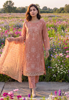 Dhamak by Wijdan | Unstitched Exclusive Embroidered Jacquard Collection'26 (D-06)