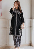 Afsana by Amna Khadija | Stitched 2pc Embroidered Lawn Collection - 2026 (D-05)