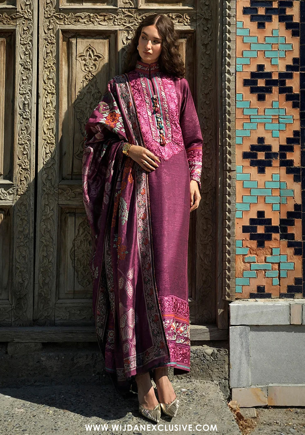 Broadway by Mushq | Unstitched Embroidered Viscose Collection'26 (Mosaik Reverie)
