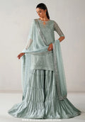 Baroque Unstitched Embroidered Chiffon Silk Collection - 2026 (UF-4389)