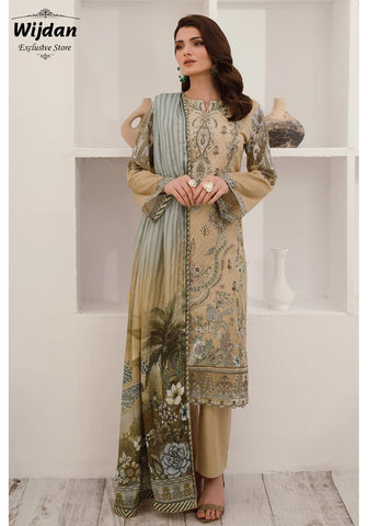 Mashaal Luxury Lawn Collection Vol 10 by Ramsha L-1006